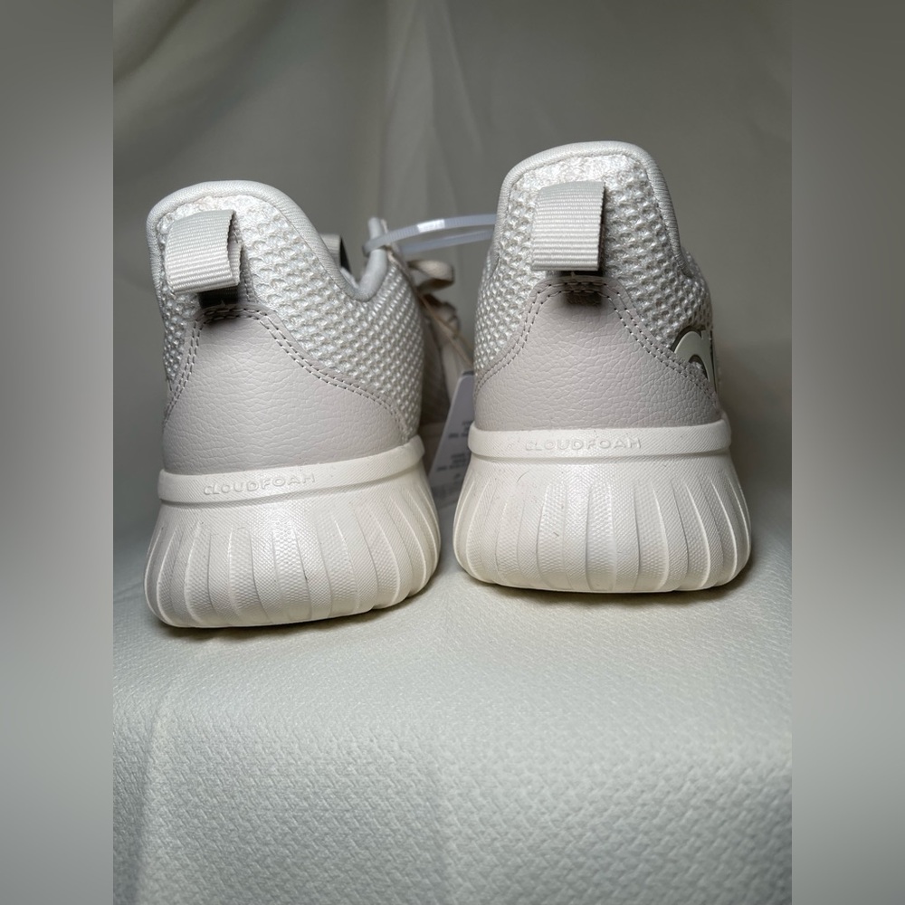 NWT Adidas Women’s Off-White Beige Mesh Athletic Shoe Sneakers Size 8 - Picture 12 of 15